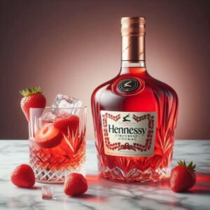 strawberry hennessy bottle